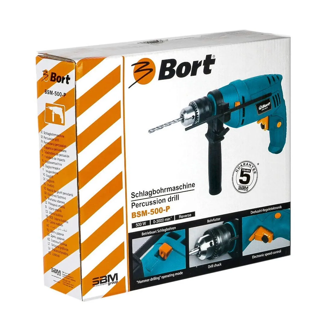 Bort BSM-500-P Schlagbohrmaschine 500 W