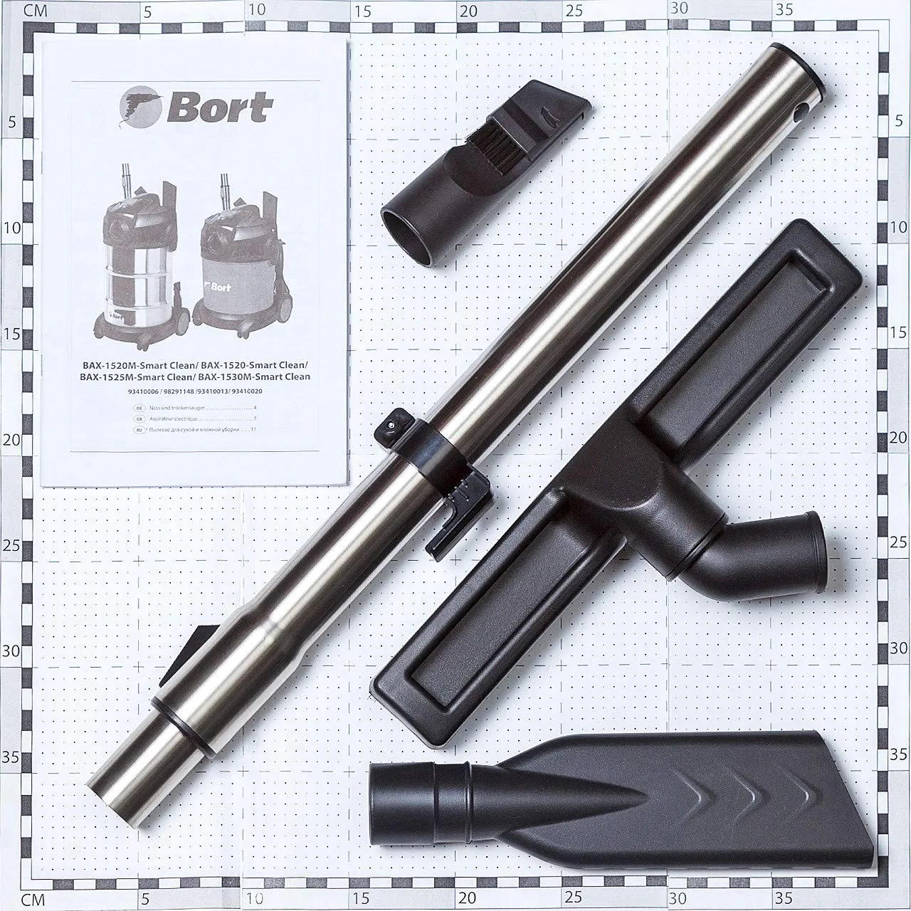 BORT BAX-1520-Smart Clean Nass-Trockensauger 20 l 1400 W Blasfunktion