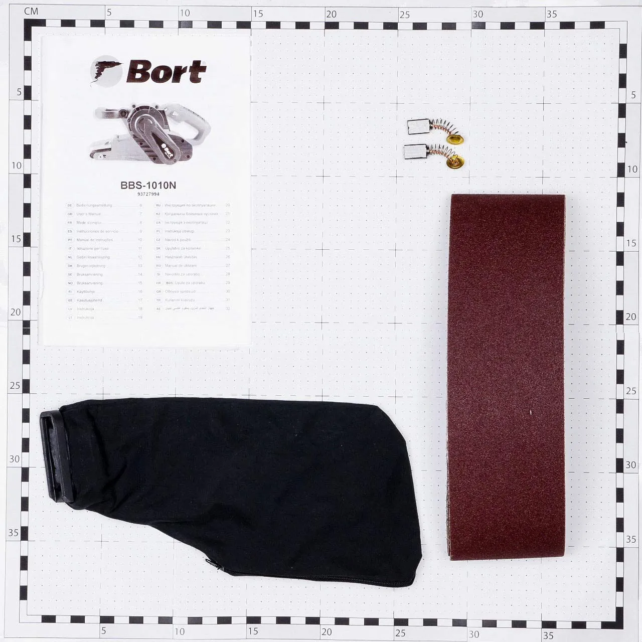 Bort BBS-1010N Bandschleifer 1010 W mit Staubabsaugung