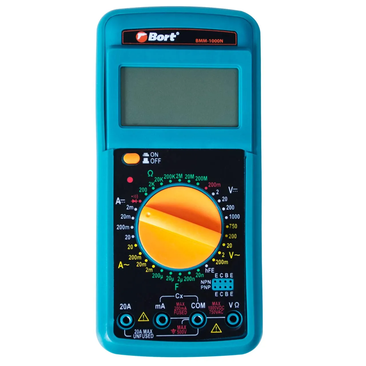 BORT Valco BMM-1000N Digitalmultimeter AC/DC 1000V 20A
