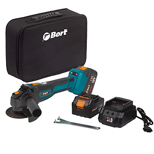 Bort BWS-18Li-125 Akku-Winkelschleifer 125 mm Set