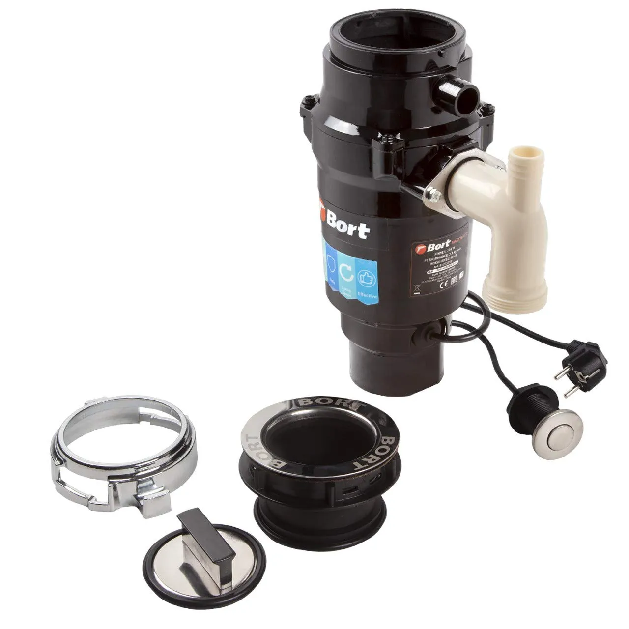 BORT Valco MASTER ECO Abfallentsorger 1000 ml für kleine Haushalte