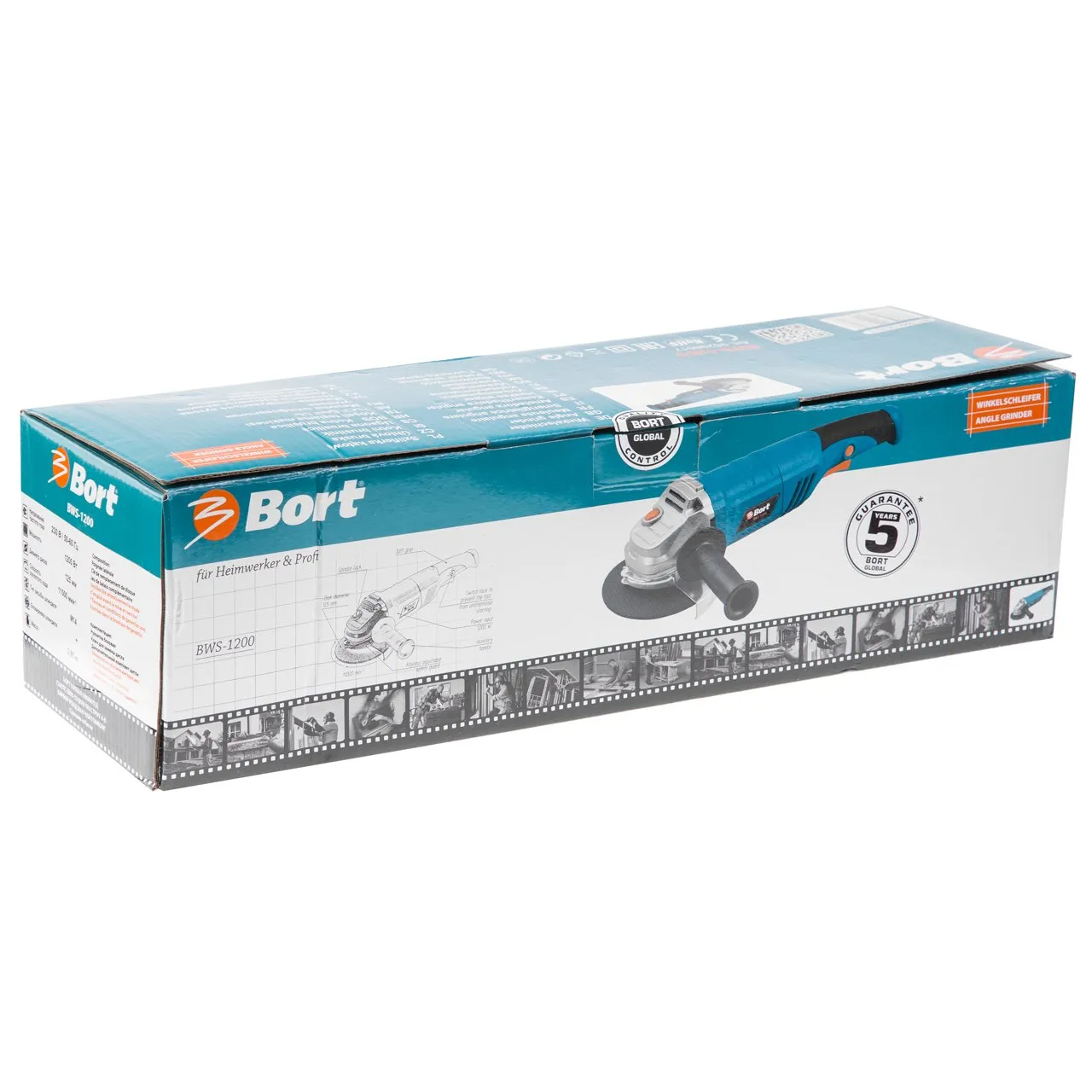 Bort BWS-1200 Winkelschleifer 1200 W 125 mm