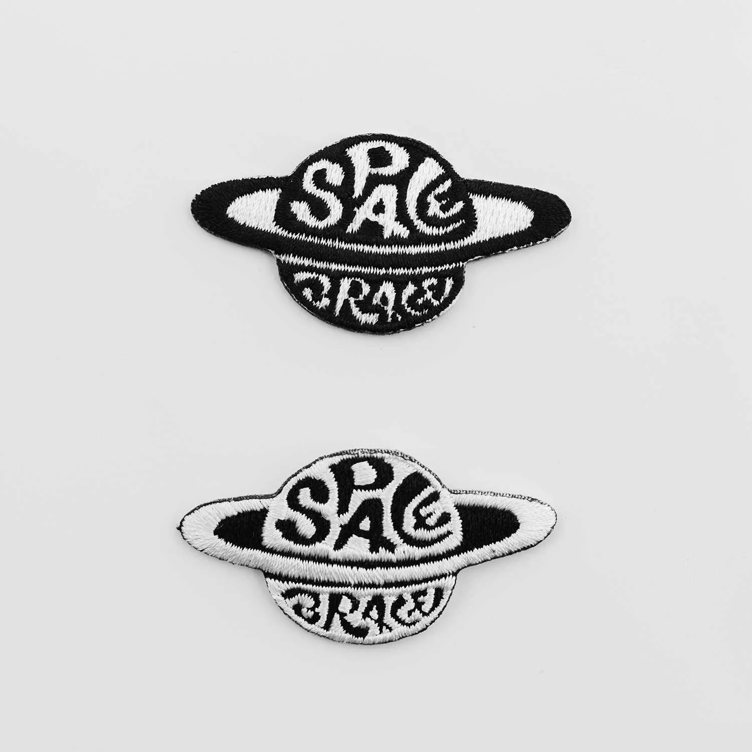 Space Brace Embroidered Patch Aufnäher 5 cm