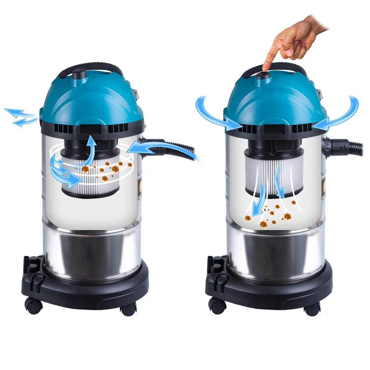 Bort BSS-1630-SmartAir Nass-Trockensauger
