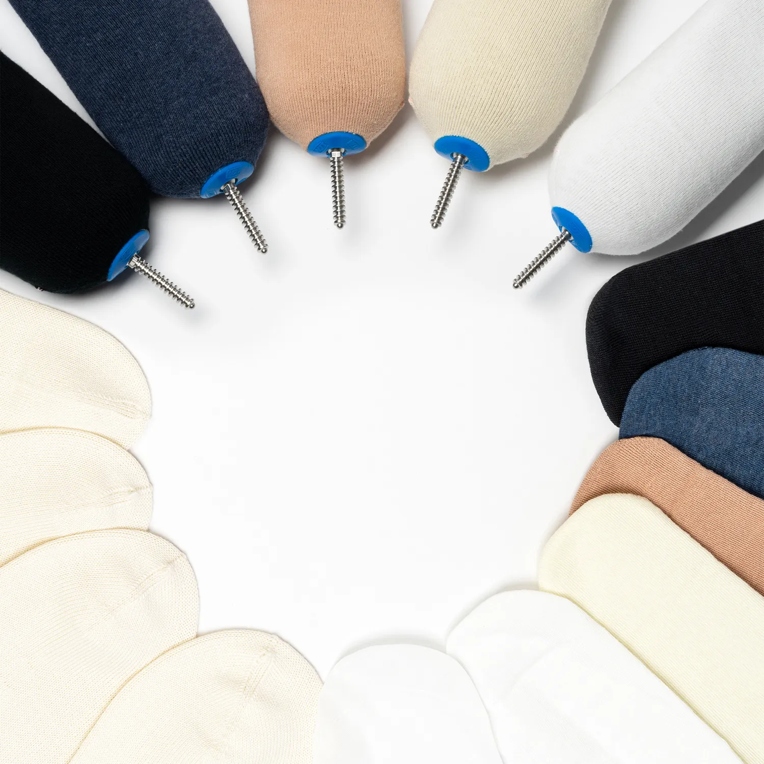 Dorsalex Baumwoll-Strümpfe Socken Baumwolle