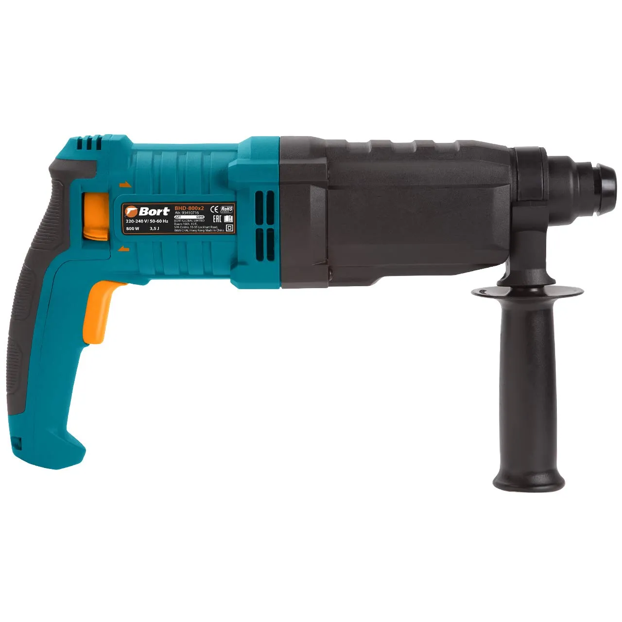 Bort BHD-800x2 Bohrhammer 800 W SDS-Plus mit Set