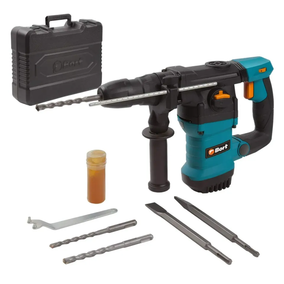 Bort BHD-1500X Bohrhammer 1500 W 6 J mit Set