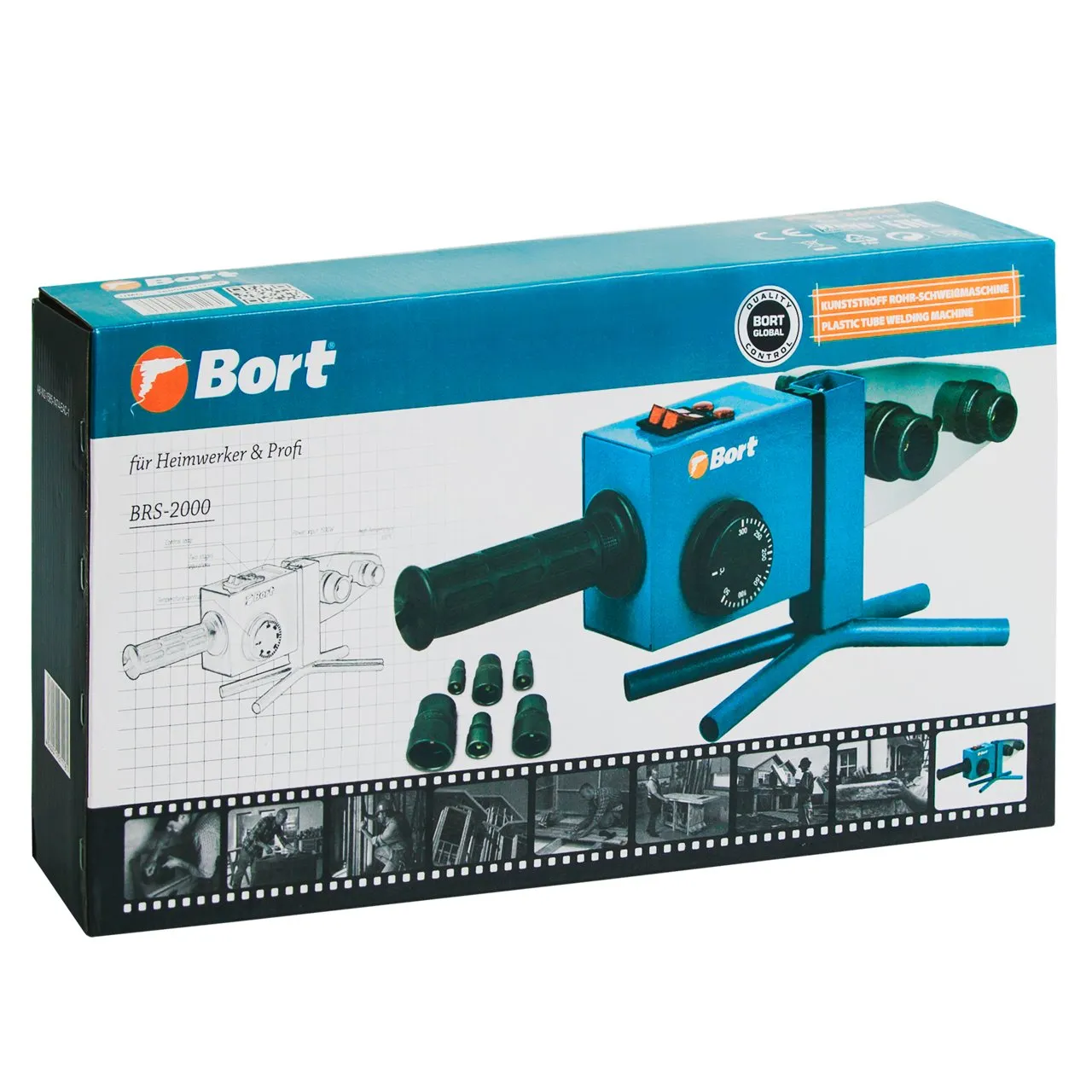 Bort BRS-2000 Rohrschweißgerät 1500 W 20-63 mm