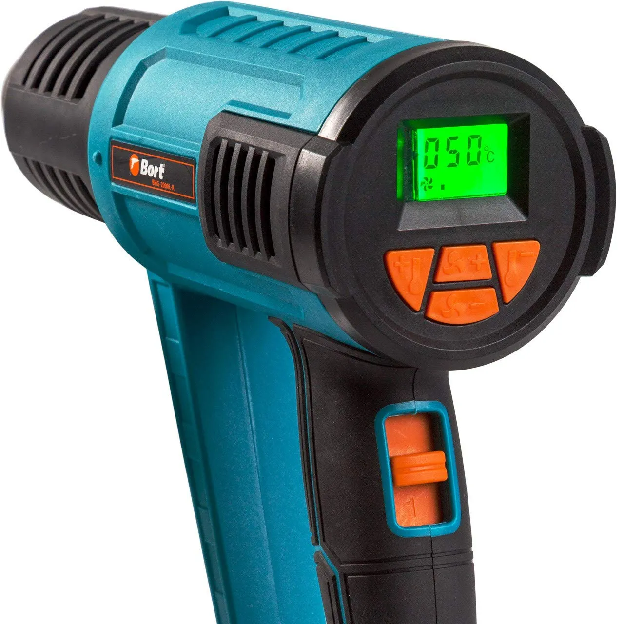 Bort BHG-2000L-K Heißluftfön 2000 W LCD Koffer