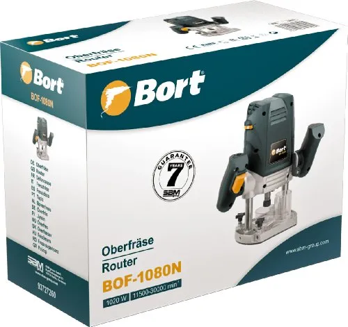Bort BOF-1080N Oberfräse 1020 W 6/8 mm