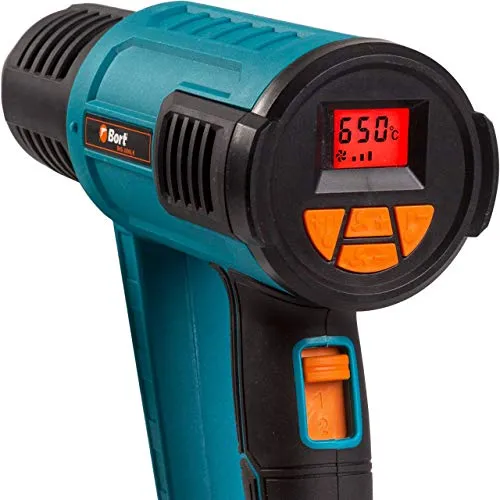 Bort BHG-2000L-K Heißluftfön 2000 W LCD Koffer