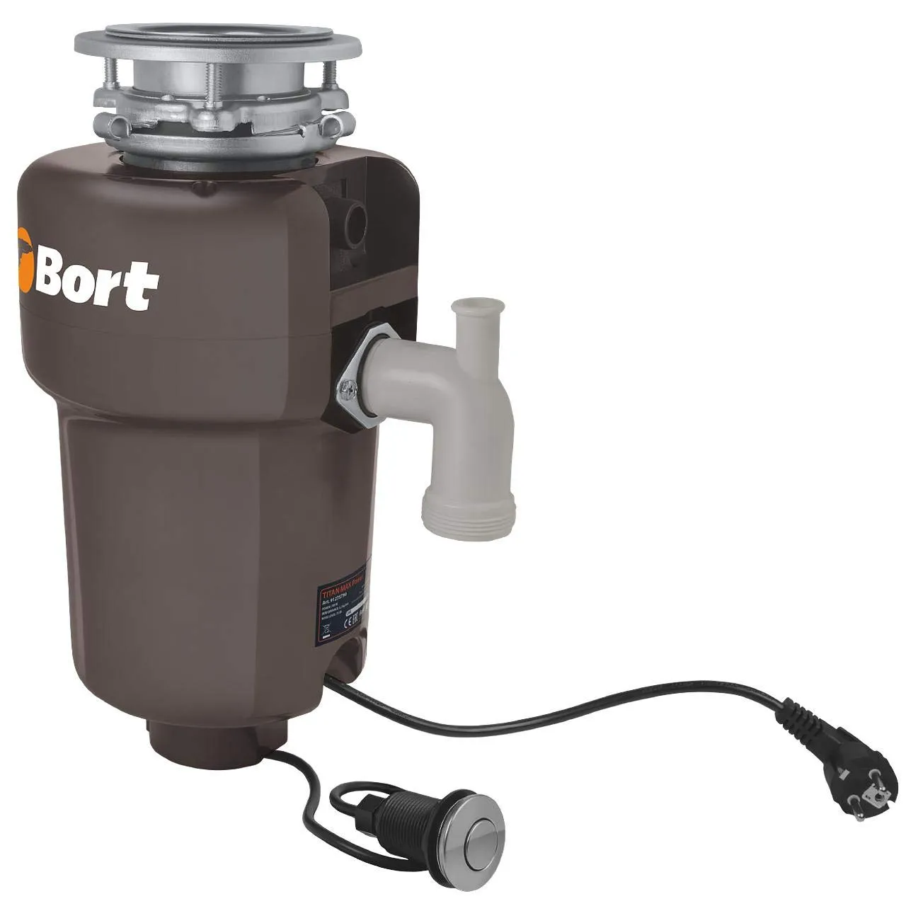 Bort Titan 5000 Abfallentsorger 560 Watt Luftschalter