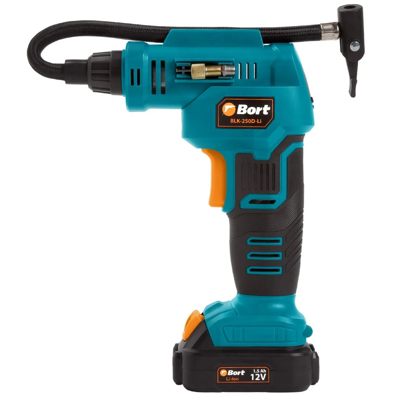 BORT Valco BLK-250D-Li Akku-Kompressor 12 V mit Adapter