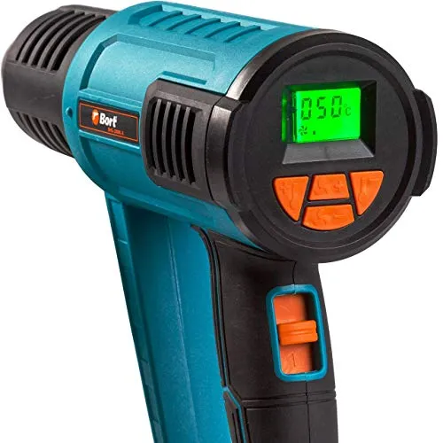 Bort BHG-2000L-K Heißluftfön 2000 W LCD Koffer